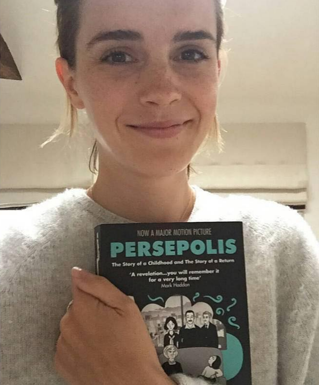 Marjane Strapi "Persepolis" • Los libros de Emma Watson en The Singular Blog • www.thesingularblog.com